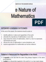 MMW Week 2 The Nature of Mathematics 1