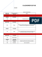 Calendrier Éditorial NYTE CLUB