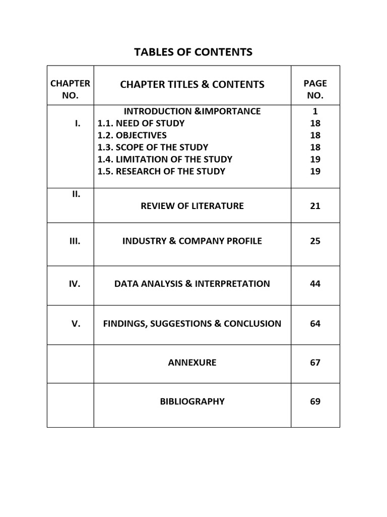 Chapter and Titles (C) - 1 | PDF