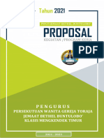 Proposal Kegiatan Proker PWGT JBTL