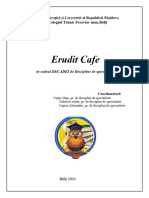 Scenariu Concurs - Erudit Cafe