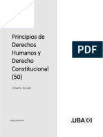 Bibliografía - Principios de Derechos Humanos y Derecho Constitucional - 1C - 2024