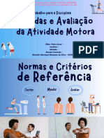 Medidas e Avaliação Da Atividade Motora - Normas e Critérios