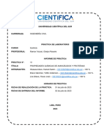 Grupo 1Z2 INFORME PRÁCTICA Propiedades Generales de Los Aminoácidos y Pro