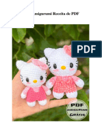 Hello Kitty Amigurumi Receita de PDF Gratis