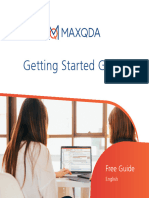 GettingStarted MAXQDA2022 en