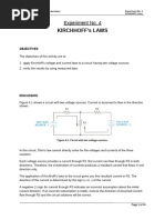 Experiment 4 Kirchhoffs Laws