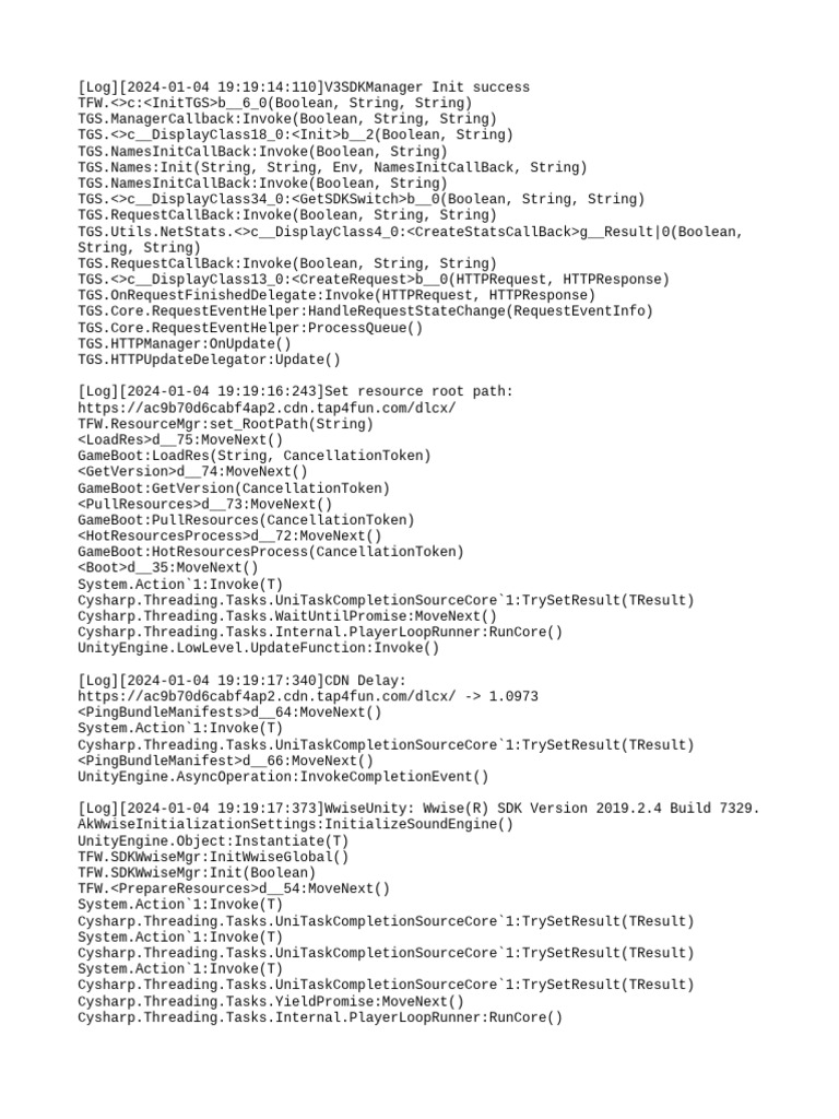 SDK Initialization and Resource Loading | PDF | String (Computer ...