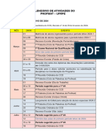 Calendario Academico Profmat Ufrpe 2024