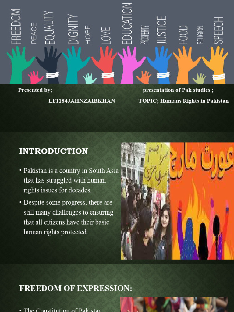 Human Rights Challenges in Pakistan | PDF | Civil Rights And Liberties ...