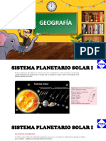 Tema 1 - Sistema Planetario Solar I