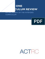 Initial Intended Curriculum Review Report 20190606