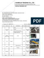 Packing List Details-KAIBEILAI