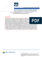 Demystifying Ziegler-Natta Catalysts: The Origin of Stereoselectivity