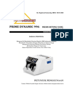 Prime Dynamic 996 Petunjuk Penggunaan (+printer)