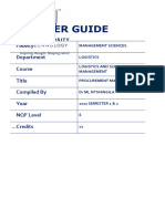 2022 Procurement Management Study Guide