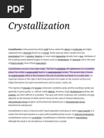 Crystallization - MCE 203