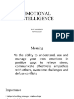 EMOTIONAL INTELLIGENCE - Staff Retreat June 2023 by Madam BUPE MWABENGA