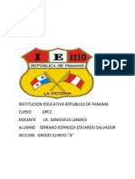 Institucion Educativa Republica de Panama N 1011