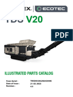 TDS V20 Illustrated Parts Catalog Revision 4 - 5 From Serial No - TRXDSV20LDGH54406