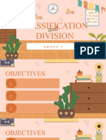CLASSIFICATION-AND-DIVISION