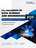 Data Science Engineering Program Brochure