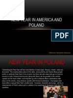New Year in America and Poland