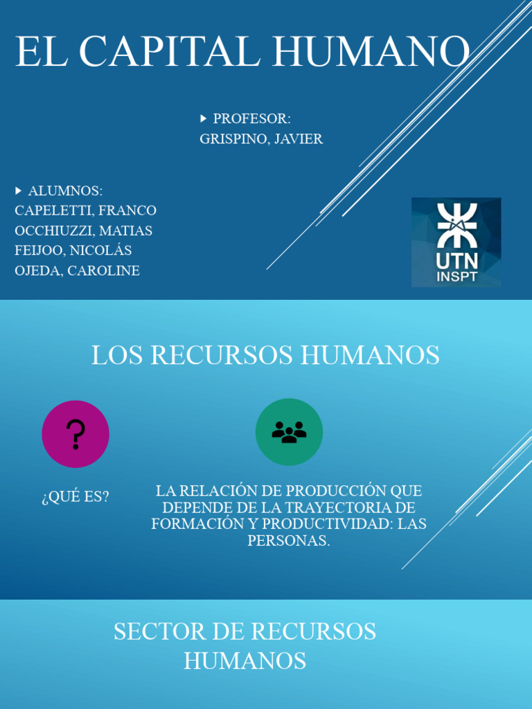 CAPITAL HUMANO | PDF | Gestión de recursos humanos | Business