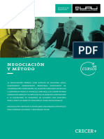 Folleto Curso Negociacion y Metodo