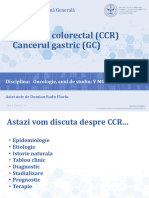 CANCERUL COLORECTAL Si GASTRIC