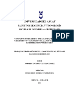 Universidad Del Azuay: Facultad de Ciencia Y Tecnología