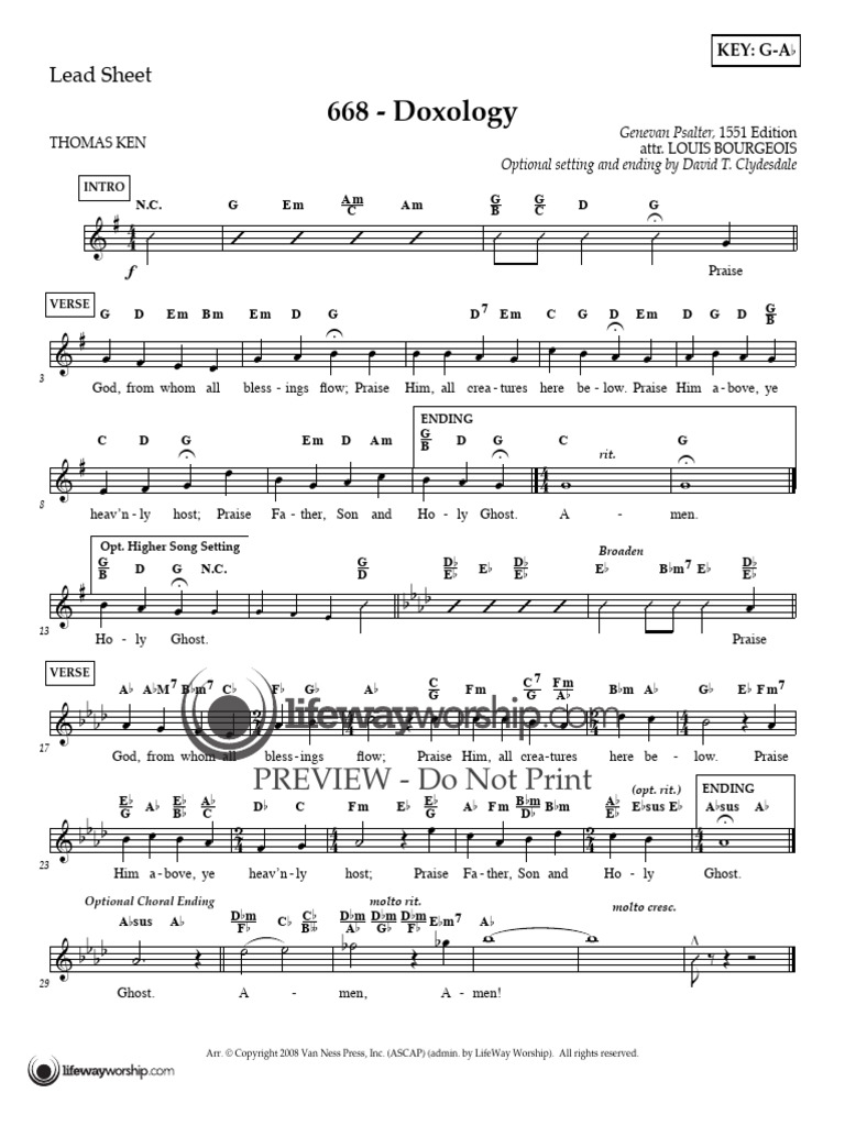 Doxology Unlocked Pdf Hymns Music Based On The Bible