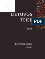 Lietuvos Teisė II Dalis