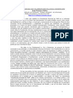 La Constitución de 1949 y El Debate Por Una Nueva Constitución