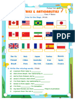 Evaluacion Ingles 4° Basico