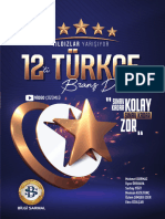 Yy Tyt 12'li̇ Türkçe Branş Deneme-2024 Demo