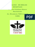 Catalogo Biblias Infantiles - Junio 2023