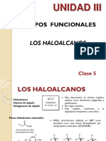 Unidad III Clase 6-Haloalcanos