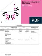 Calendrier Universitaire 23 24 IUT Rennes - 0