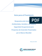 6 Guia para El Prestatario - Respuesta Ante Incidentes Ambientales Sociales y de Salud y Seguridad Ocupac