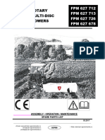 FPM - Operation Manual - Disc Mowers DK 627 712-713-726