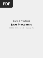 Java Programs