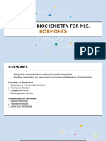 Biochem - Hormones