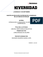 Linea Del Tiempo Competencias Docentes