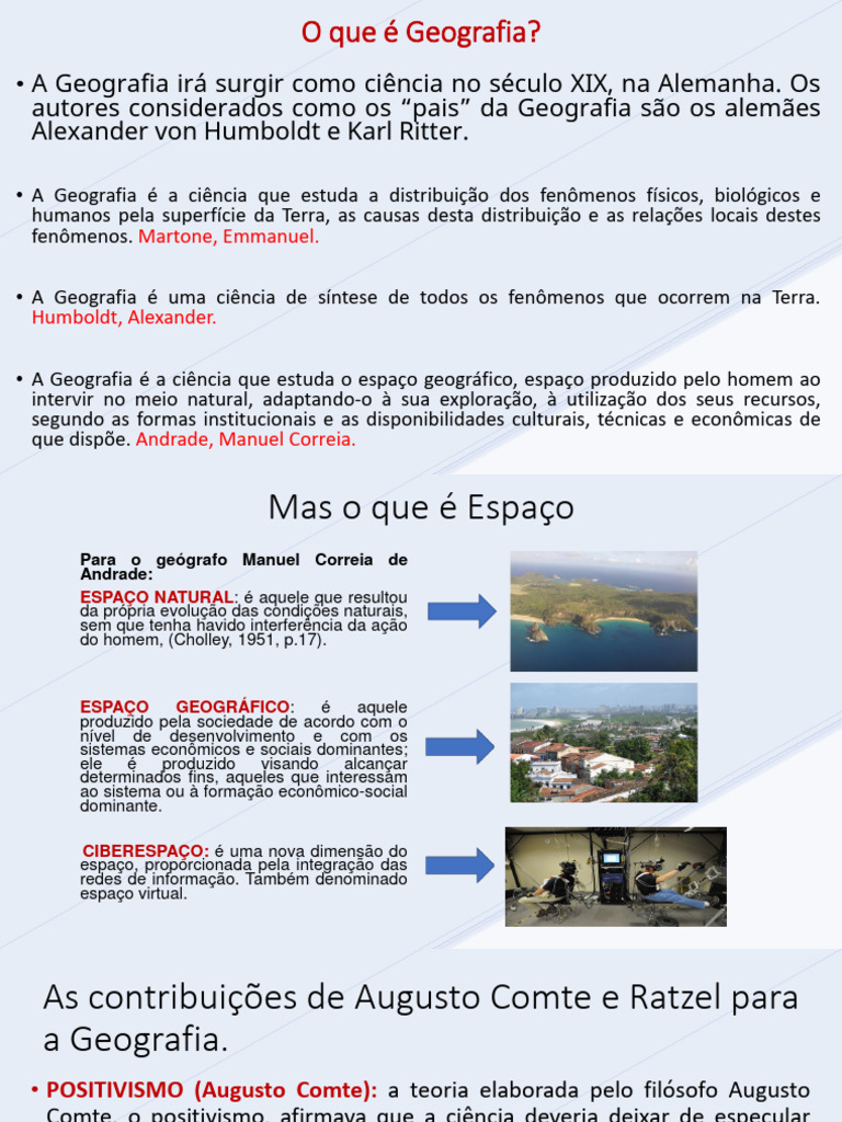 Fundamentos da Geografia e Seus Conceitos | PDF | Geografia | Science
