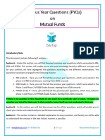 Previous Year Questions - Mutual Funds Lyst3058