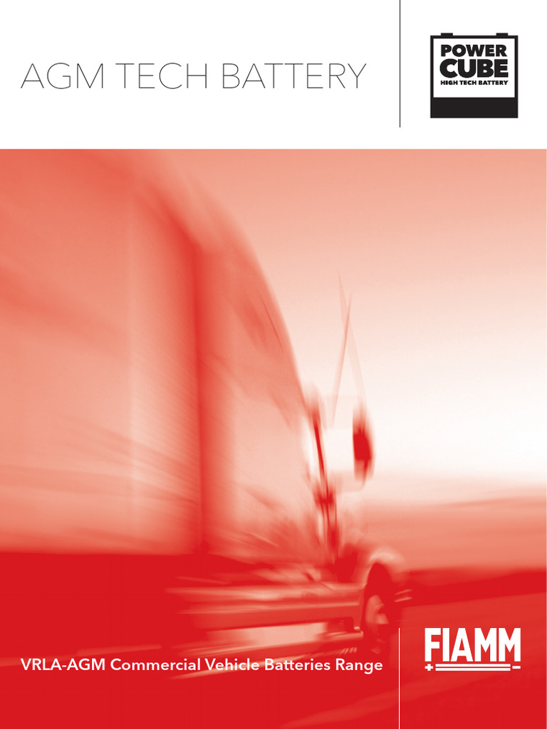 Truck Agm Folder Eng Pdf Physical Sciences Chemistry