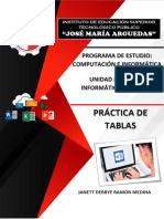 Práctica de Tablas - Janett D. Ramon Medina