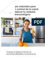 7 Jugos Naturales para Fortalecer Tu Sistema Inmunológico