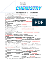 Chemistry Test # 8